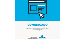 Desktop Screenshot of mc.gov.br